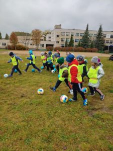 trening piłkarski