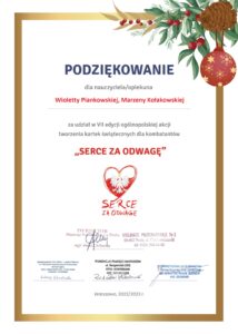 podziękowanie