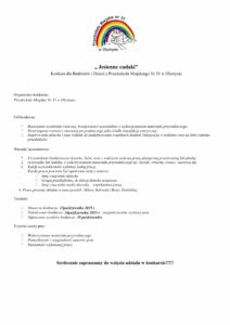 tekst regulaminu konkursu