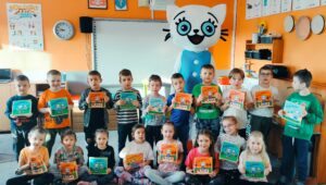 Zdjęcie grupowe z Kicią kocią